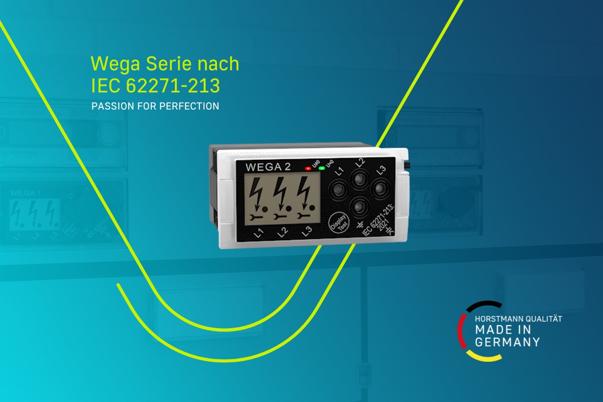 Integriertes Spannungsprüfgerät Wega 2 nach VDIS Norm IEC 62271-213